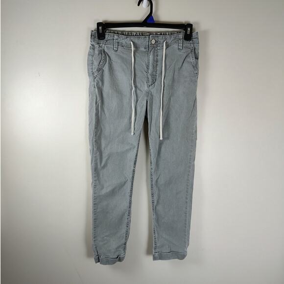 PAIGE Denim - Paige Chirsty casual boho grey drawstring pants womens waist size 27